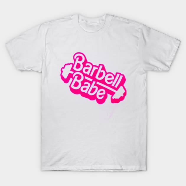 Fitness Barbie: Barbiell Strong T-Shirt by fanidi